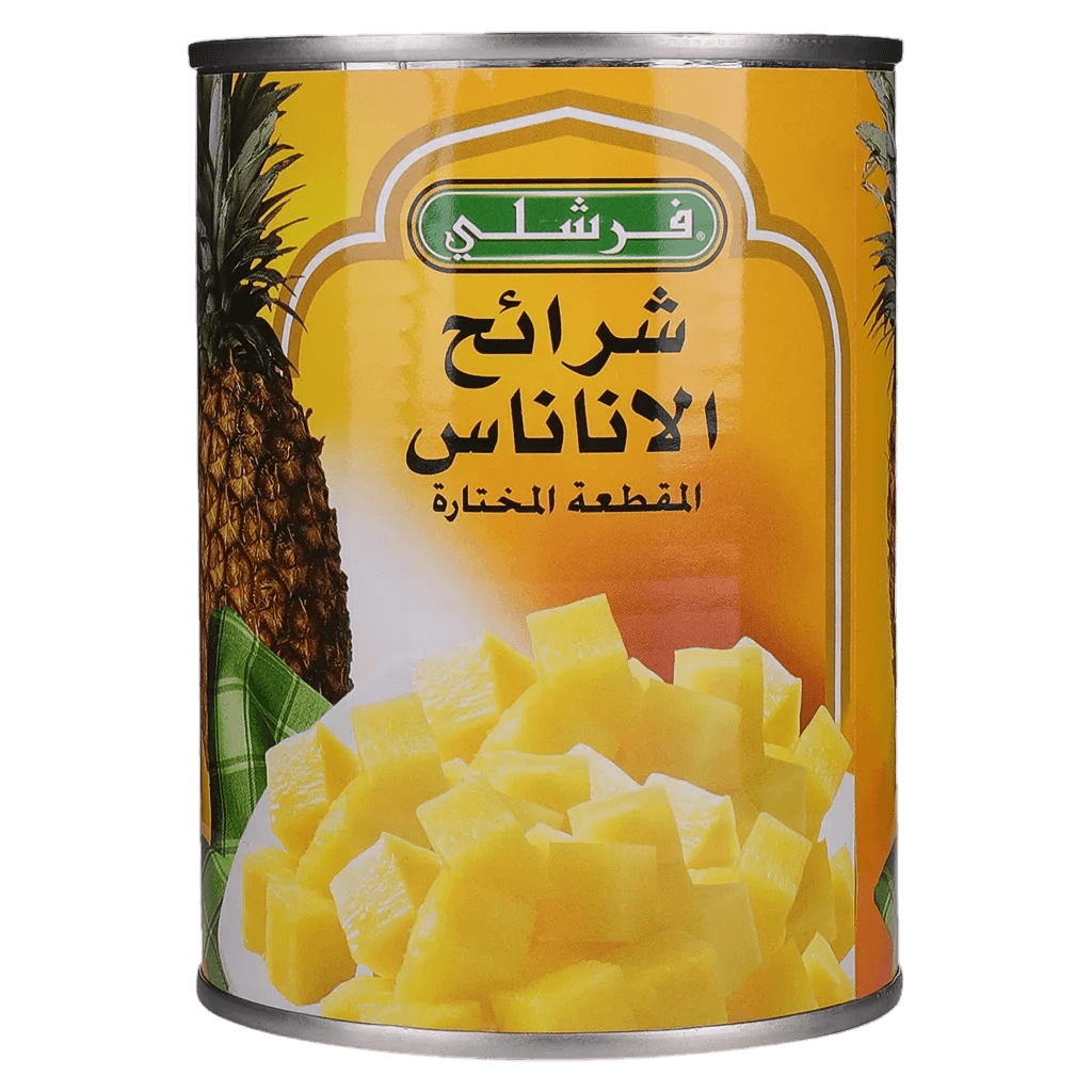 فرشلي اناناس  شرائح المقطعة بيب 565 جم