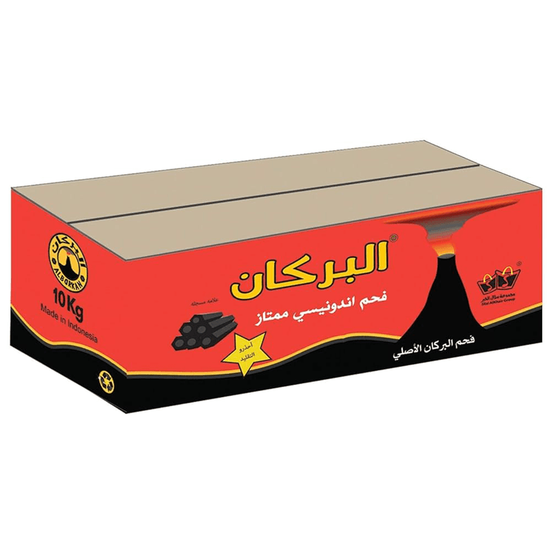كشتة فحم البركان الاحمر طبيعي 10 كجم
