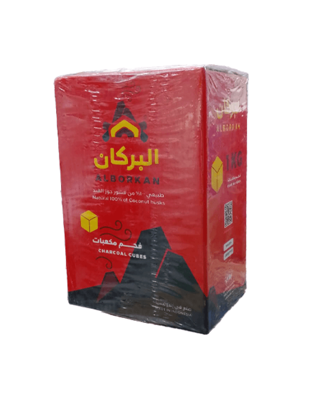 كشتة فحم مكعبات البركان (جوز هند ) 1 كجم