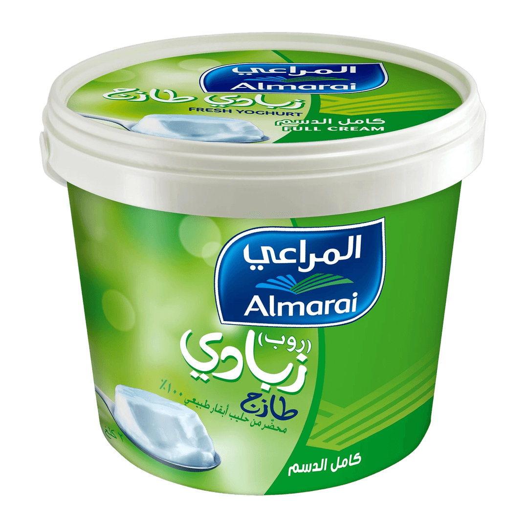 المراعي زبادي كامل الدسم 2 كجم