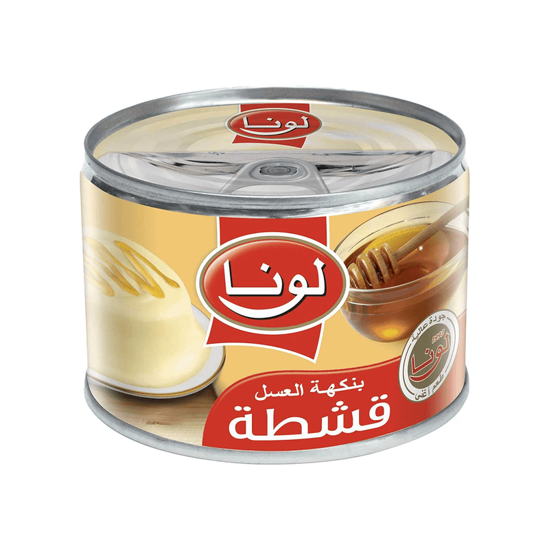 لونا قشطة بنكهة العسل  دهن نباتي 155 جم