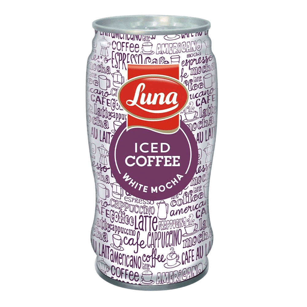 لونا ايس كوفي وايت موكا 240 مل