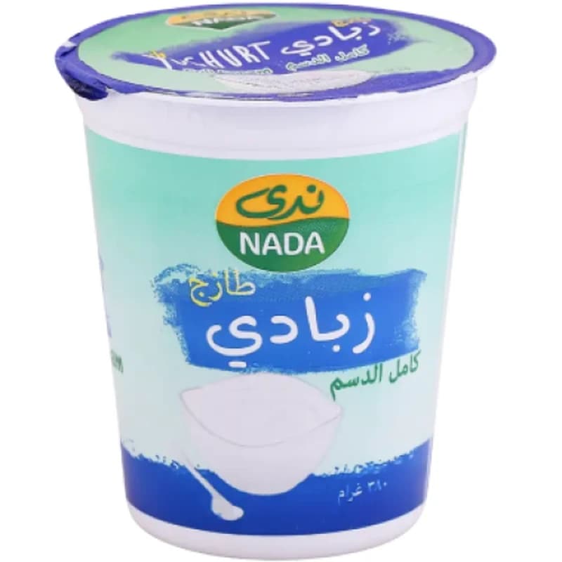 ندي زبادي كامل الدسم 380 جم