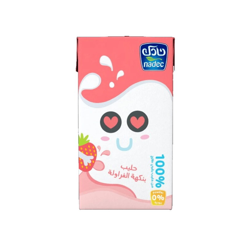 نادك حليب فراوله 125مل