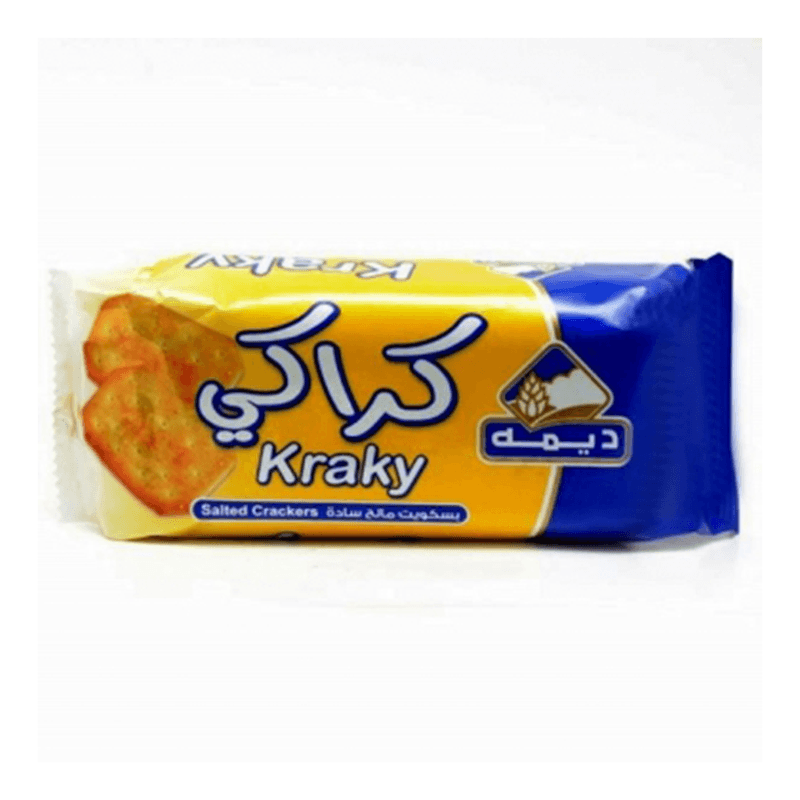 ديمة بسكويت كراكي سادة بالملح 90 جم