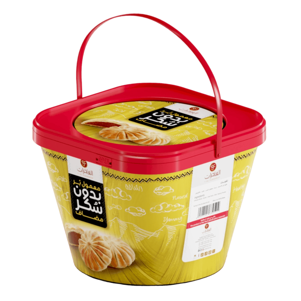 ام صالح معمول الفاخرات بدون سكر بر سطل 500 جم