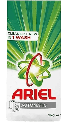 اريال صابون بودرة اخضر 5 كجم