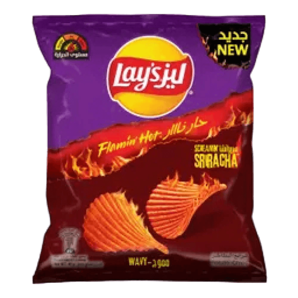 ليز  حار نار سيرتشا 45 جم