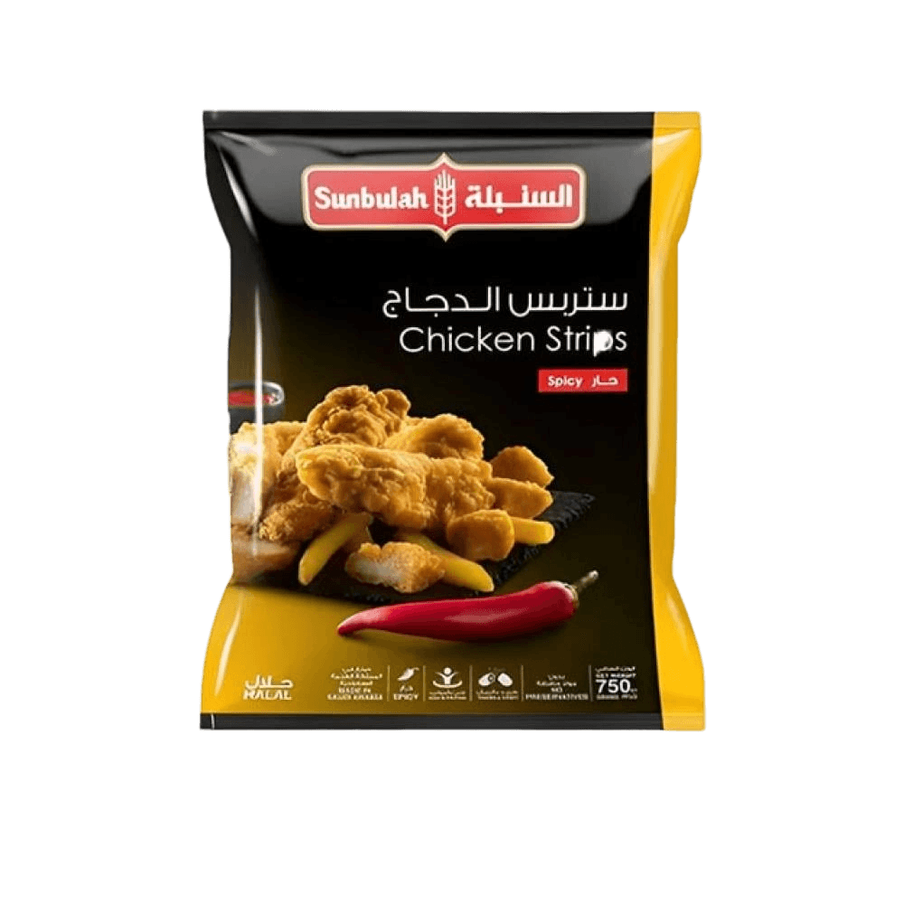 السنبلة ستربس الدجاج حار 750 جم