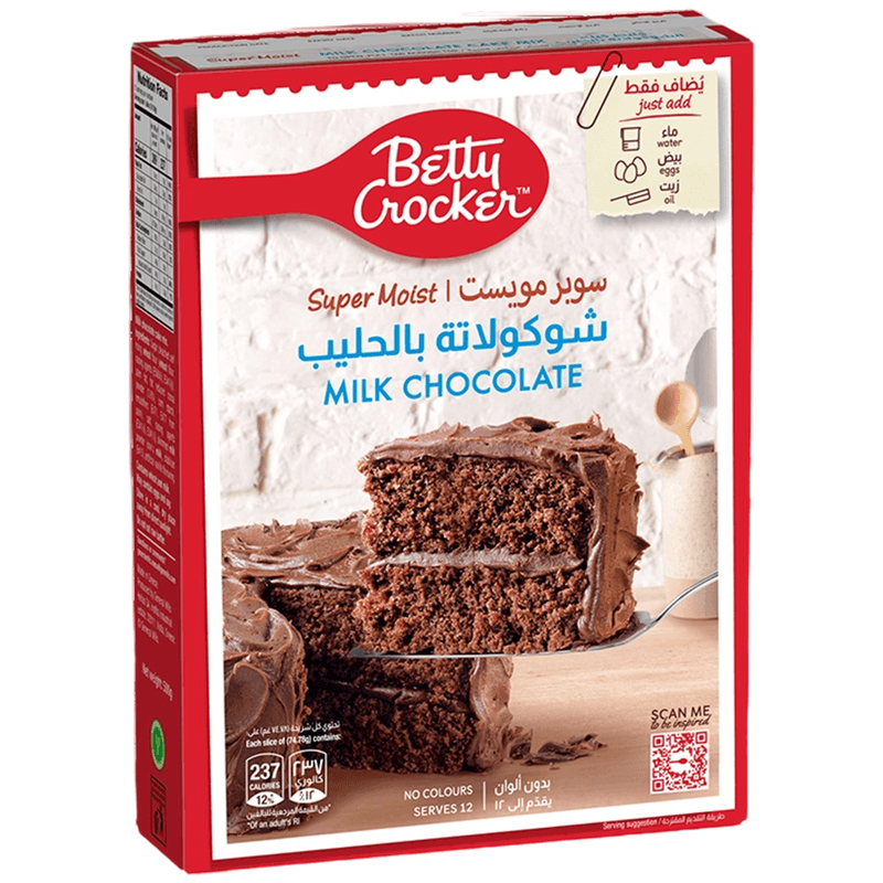 بيتي كروكر خليط كيك شوكولاتة بالحليب 510 جم