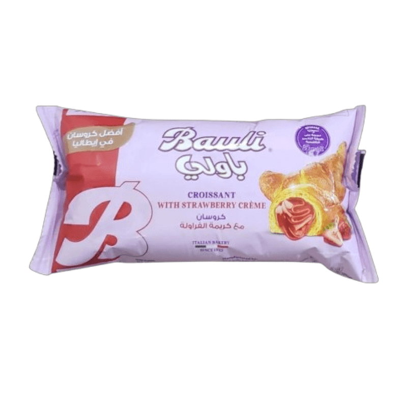 باولي كروسان مع كريمة الفراولة  300 جم