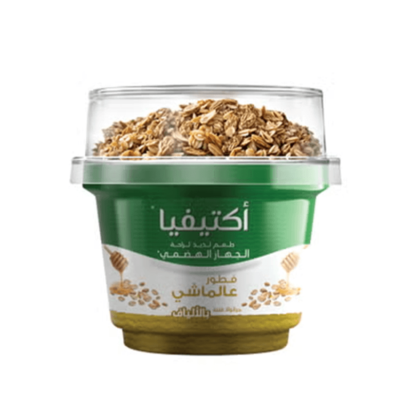 الصافي زبادي  اكتيفيا  فطور عالماشي بالعسل والالياف 170 جم