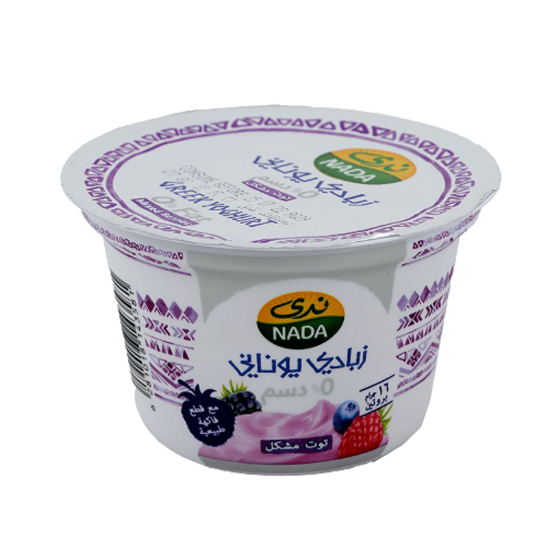 الصافي زبادي يوناني توت مشكل 150 مل