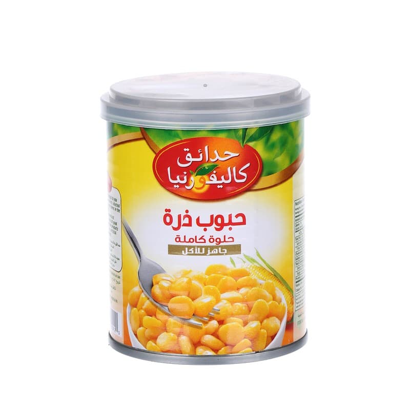 حدائق كالفورنيا ذرة حلوة حبة كاملة 200جم