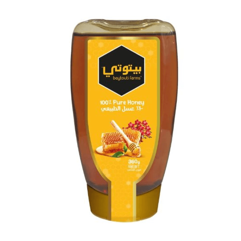 بيتوتي عسل طبيعي 360جم (علبة ضغط)