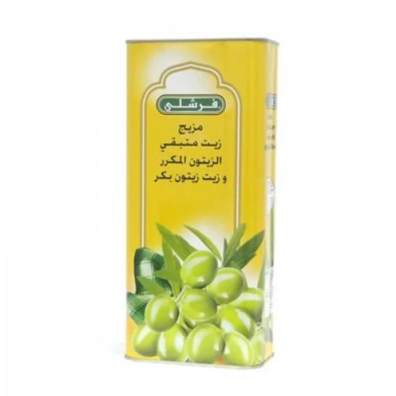 فرشلي مزيج زيت متبقي مع زيت زيتون بكر 4 لتر