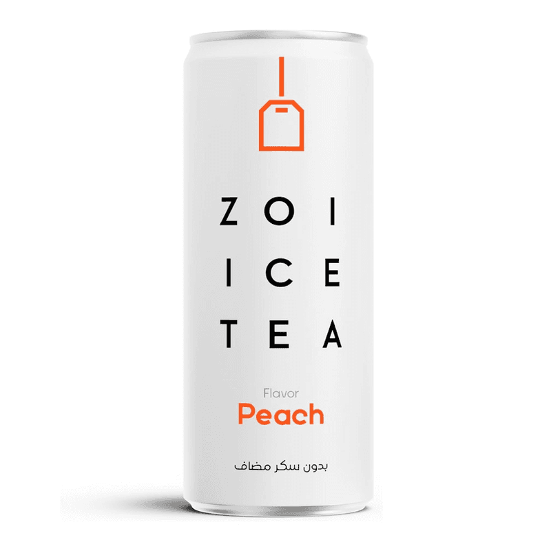 بايندر زوي ايس تي مشروب الشاي والخوخ بدون سكر 320 مل