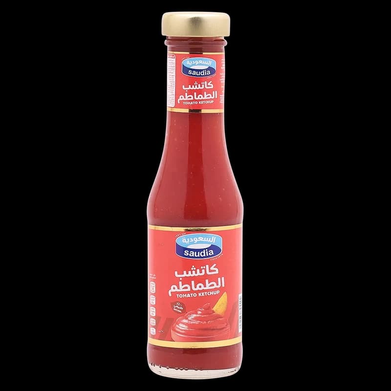 السعودية كاتشب زجاج 340 جم