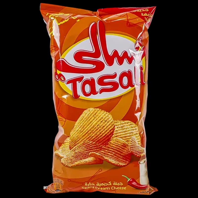 تسالي بطاطس جبنة كريمية حارة 155 جم