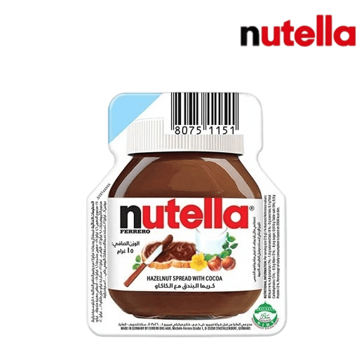 نوتيلا ملعقةكريمة البندق مع الكاكاو 15جم