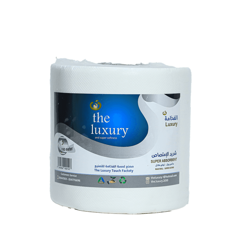مناديل الفخامة ماكسي رول 150 متر