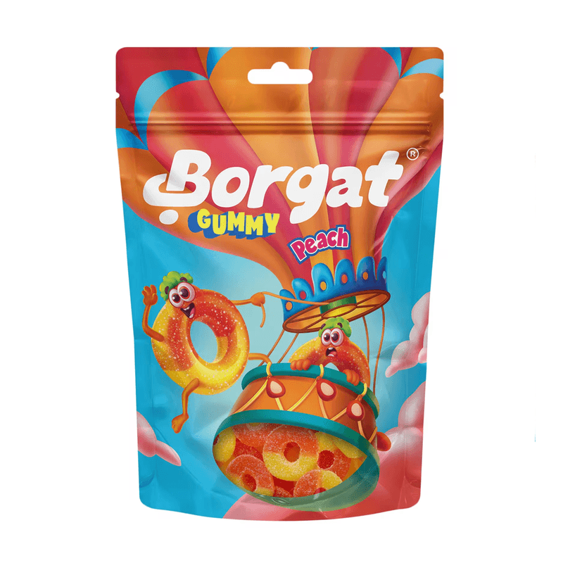 بورقات حلاوة جلي بيتش 80 جم