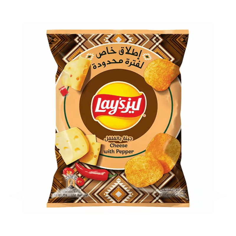 ليز جبنة وفلفل 45 جم