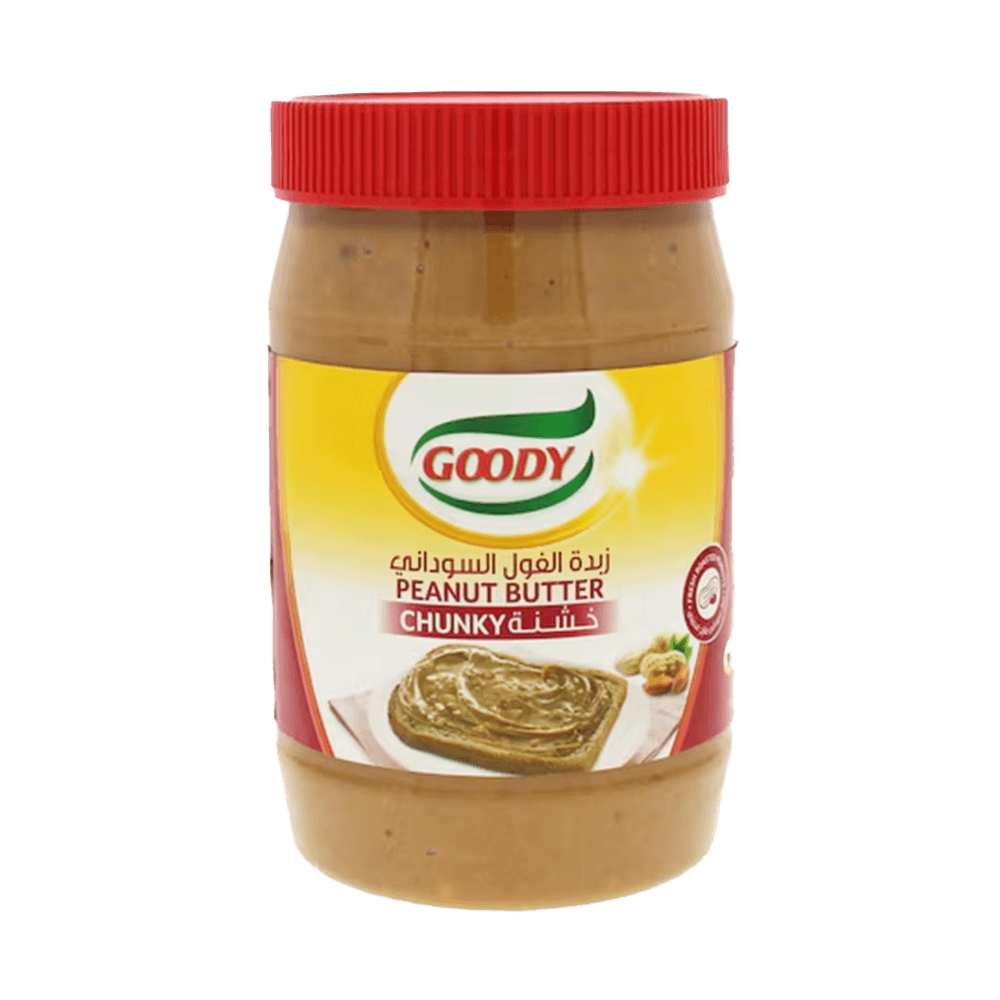 قودي زبدة الفول السوداني خشنة 800 جم