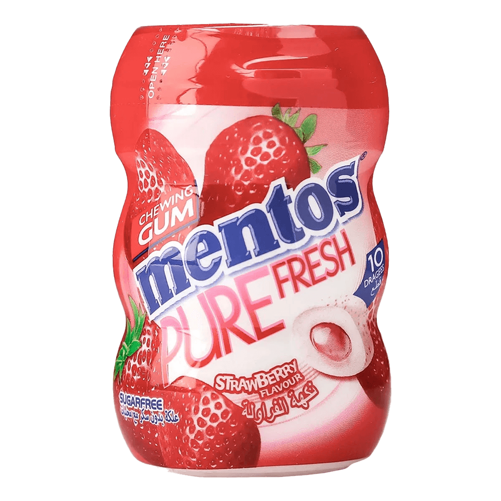 مينتوس لبان فرش علب صغير فراولة 17.5 جم