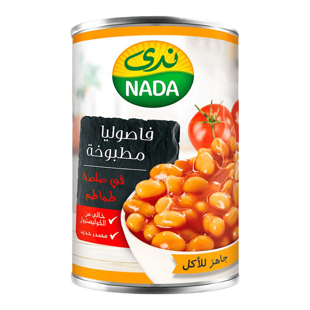 ندي فاصوليا مطبوخة صلصة طماطم 400جم