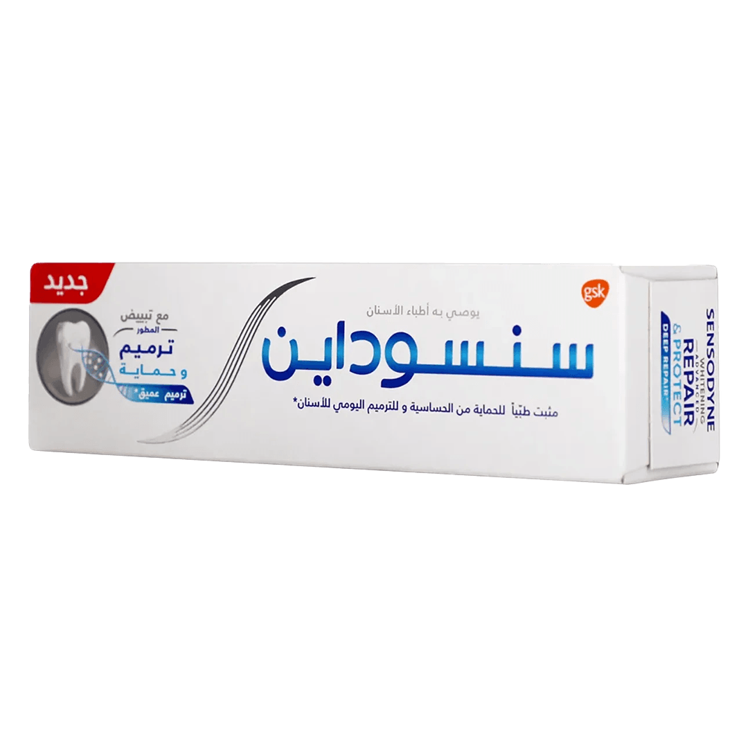 معجون اسنان سنسوداين المطور ترميم وحماية 75مل