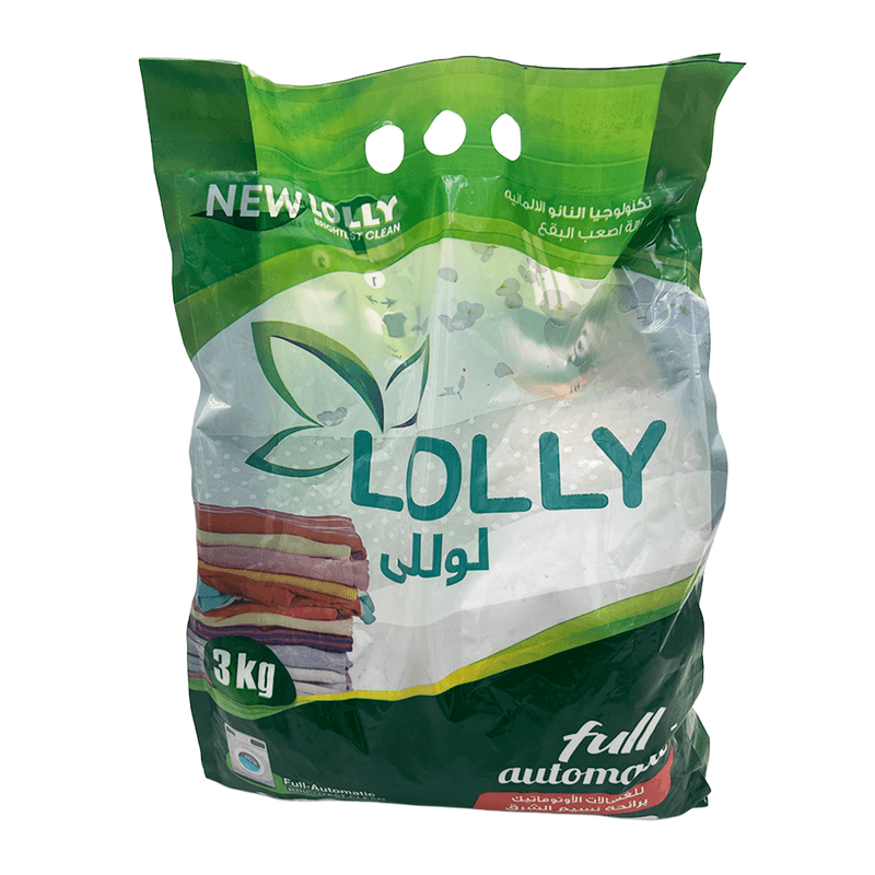 لوللي مسحوق غسيل للغسالات الاوتوماتيك  (نسيم الربيع) 3كجم