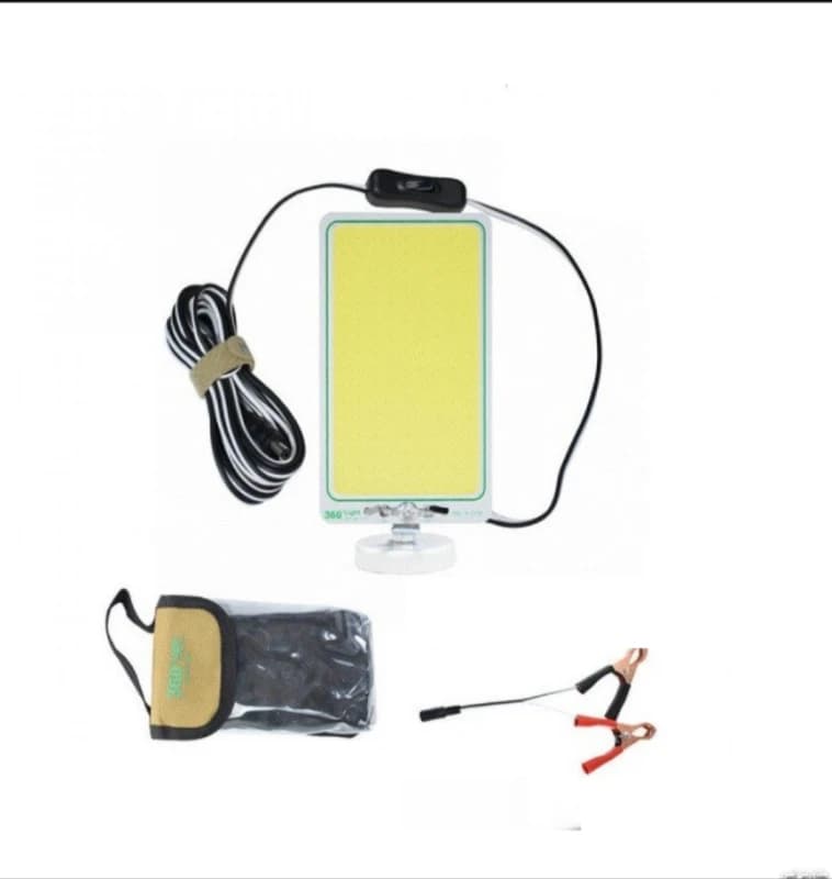 كشتة لمبة سيارة لد 360 وسط ابيض