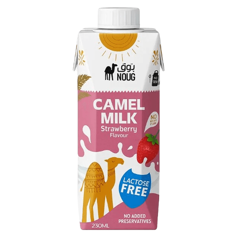 نادك حليب الابل بالفراوله 230 مل