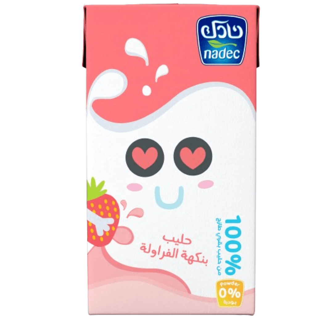 نادك حليب ابل بالفراوله كيدز 125مل