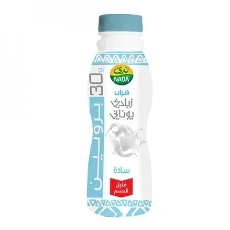 الندي شراب زبادي يوناني عادي 330مل