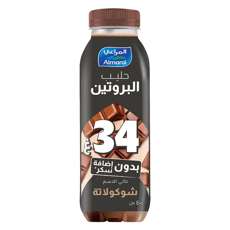 المراعي حليب بروتين شوكولاتة 400مل