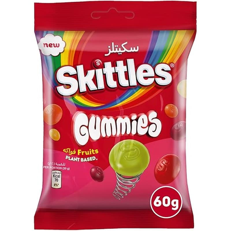 سكيتلز العلكة 60 جم