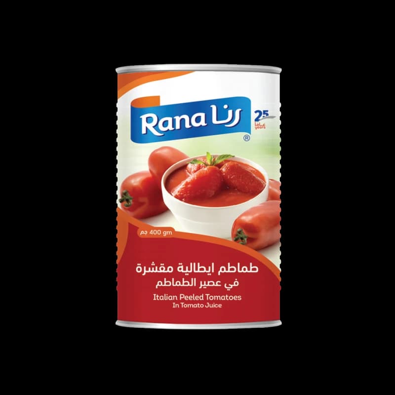 رنا طماطم ايطالية مقشرة 400 جم