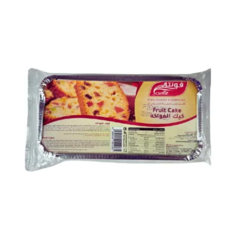 فونتي شرايح كيك بالفواكة 80 غ