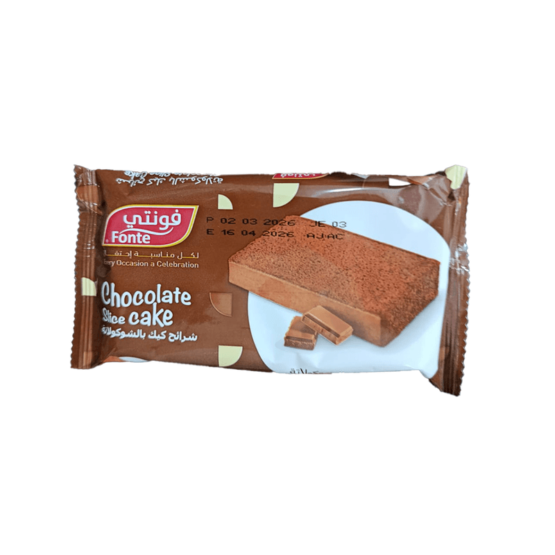 فونتي شرايح كيك بالشوكلاته 80 جم