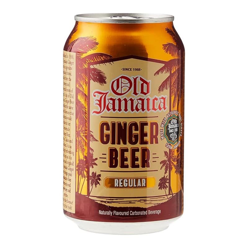 مشروب أولد جامايكا بالنزنجبيل علب 330 مل