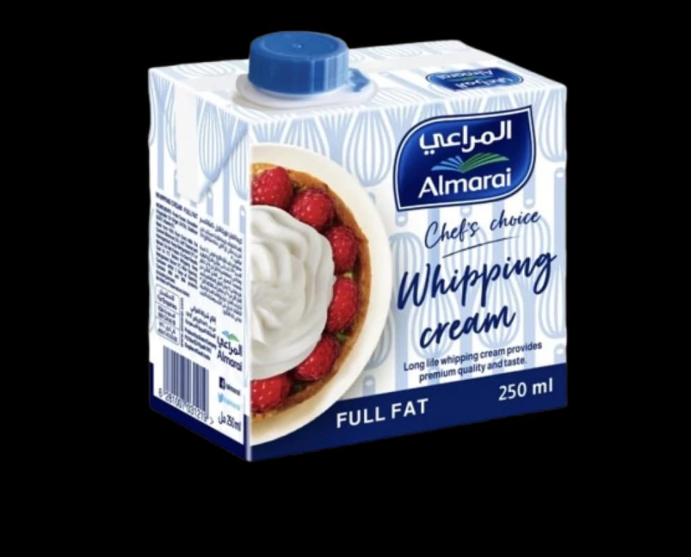 المراعي كريمة الخفق كامل الدسم 250 مل