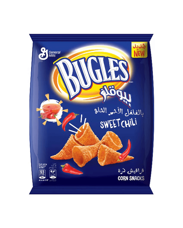 فونتي بطاطس بيوقلز قر اقيش ذرة فلفل احمر 125 غ