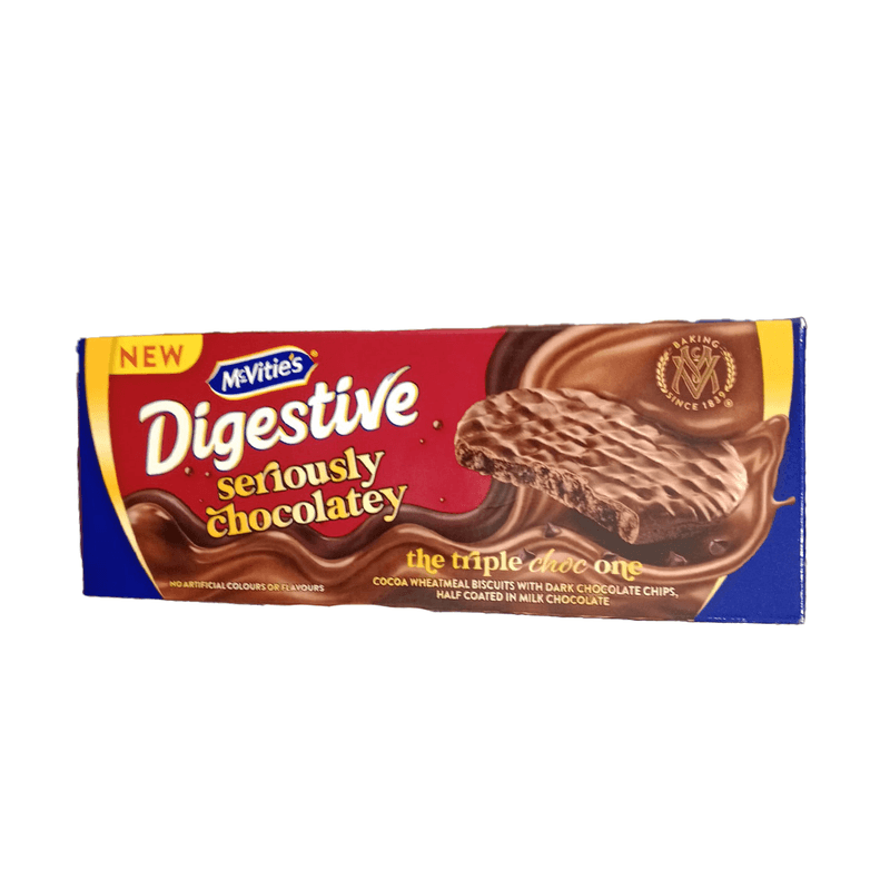 مكفتيز بسكويت دقيق القمح بنكهة الكاكاو مع رقائق الشوكولاتة الداكنة 250 جم