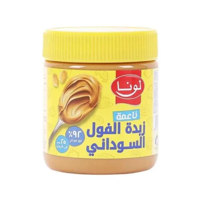 لونا زبدة الفول السوداني (ناعمة) 340 جم