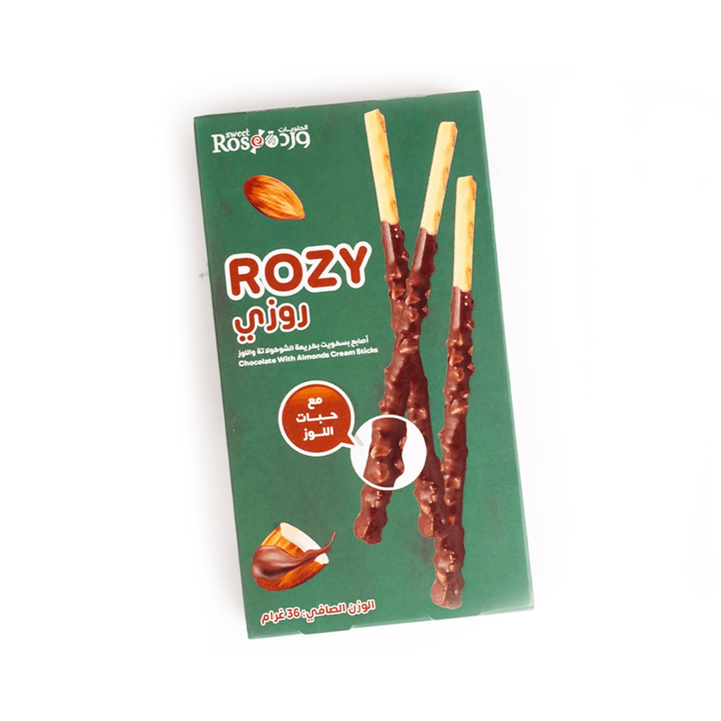 اصابع بسكويت بالشوكولاتة واللوز 36 جم