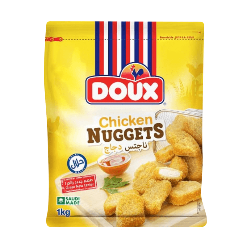 دو قطع دجاج ناجتس مغطاة بالبقسماط 1 كم