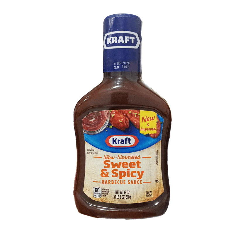 كرافت صلصة الباربكيو الحلوة والحارة 510 جم