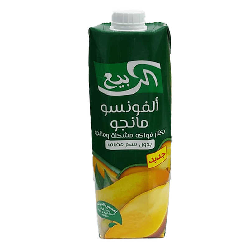 الربيع عصير الفونسو مانجو نكتار فواكه مشكلة ومانجو 1لتر